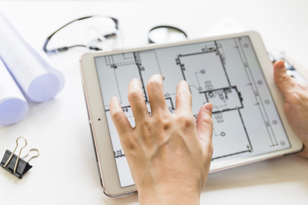 Digital plans maximize efficiency in the construction industry